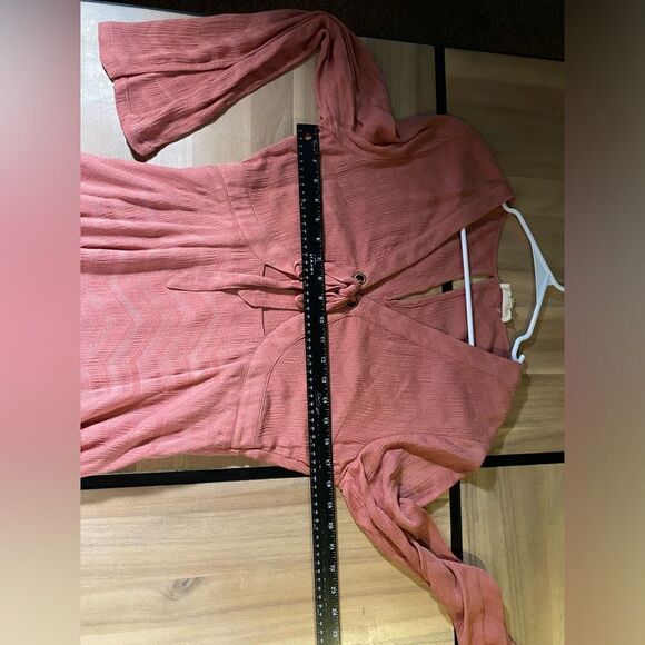 Illa illa blush‎ pink long sleeve dress - Picture 5 of 6